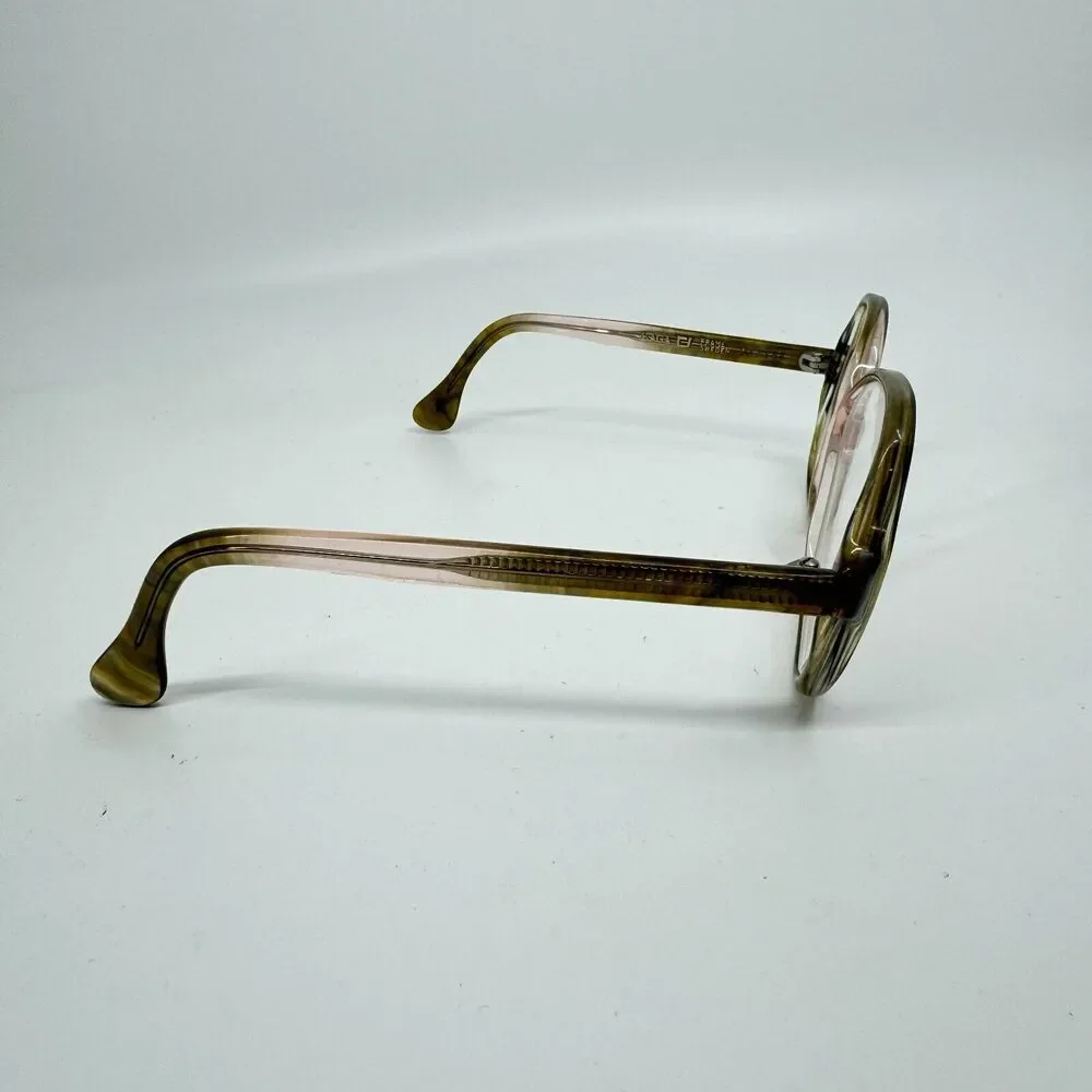 Skaga Vintage Eyeglasses Frames Rosie Clear 54-14 Butterfly Rare‎ H12082